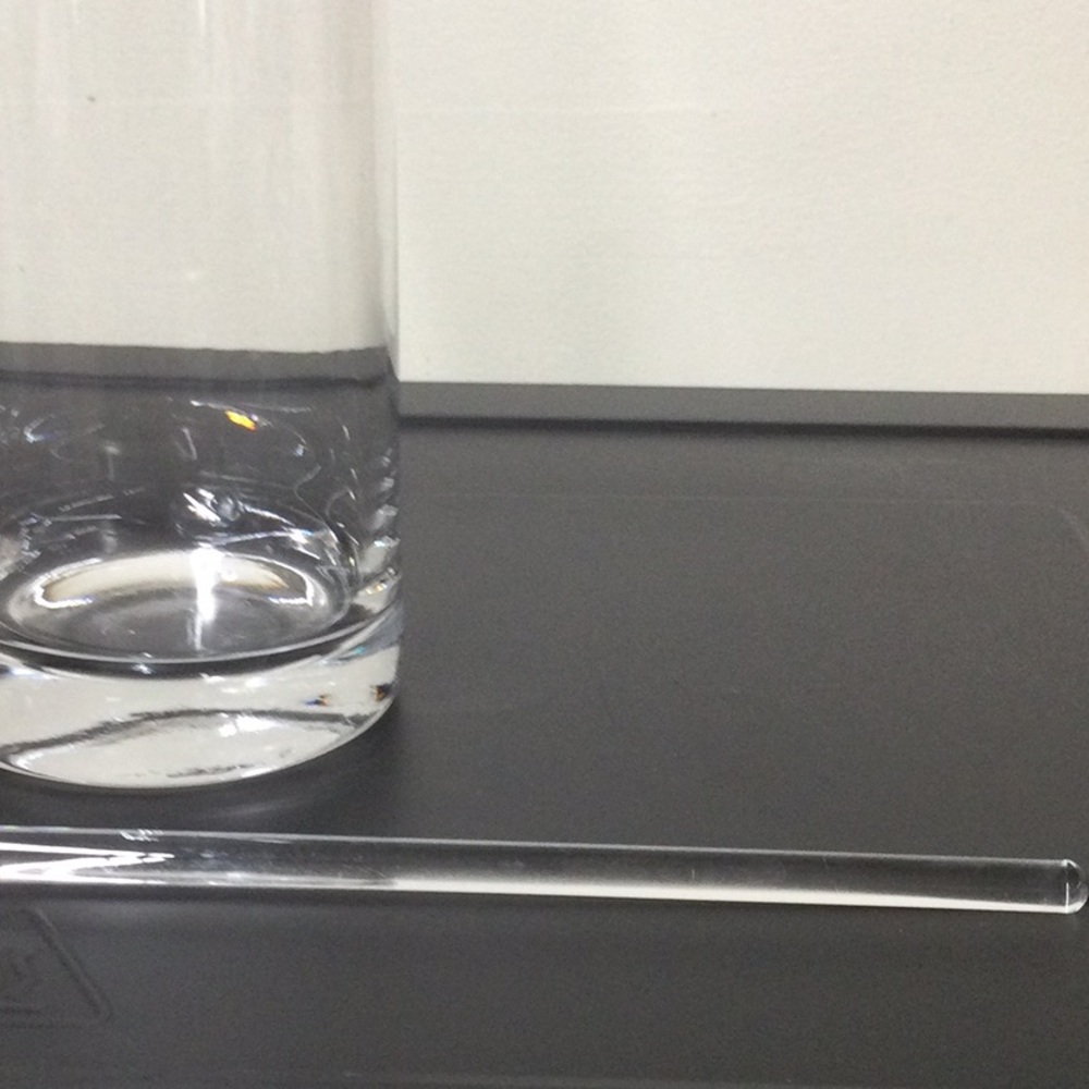 New Bacardi Limon Tall Glass Pitcher With Stir Stick - Picture 4 of 10